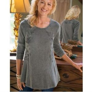 Soft‎ surroundings Camden thermal tunic top